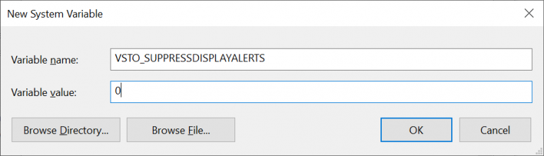 Set Environment Variable